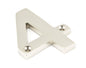 From The Anvil's Polished Nickel Polished Nickel Numeral