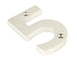 From The Anvil's Polished Nickel Polished Nickel Numeral