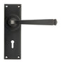 From The Anvil's Aged Bronze Avon Lever Lock Set