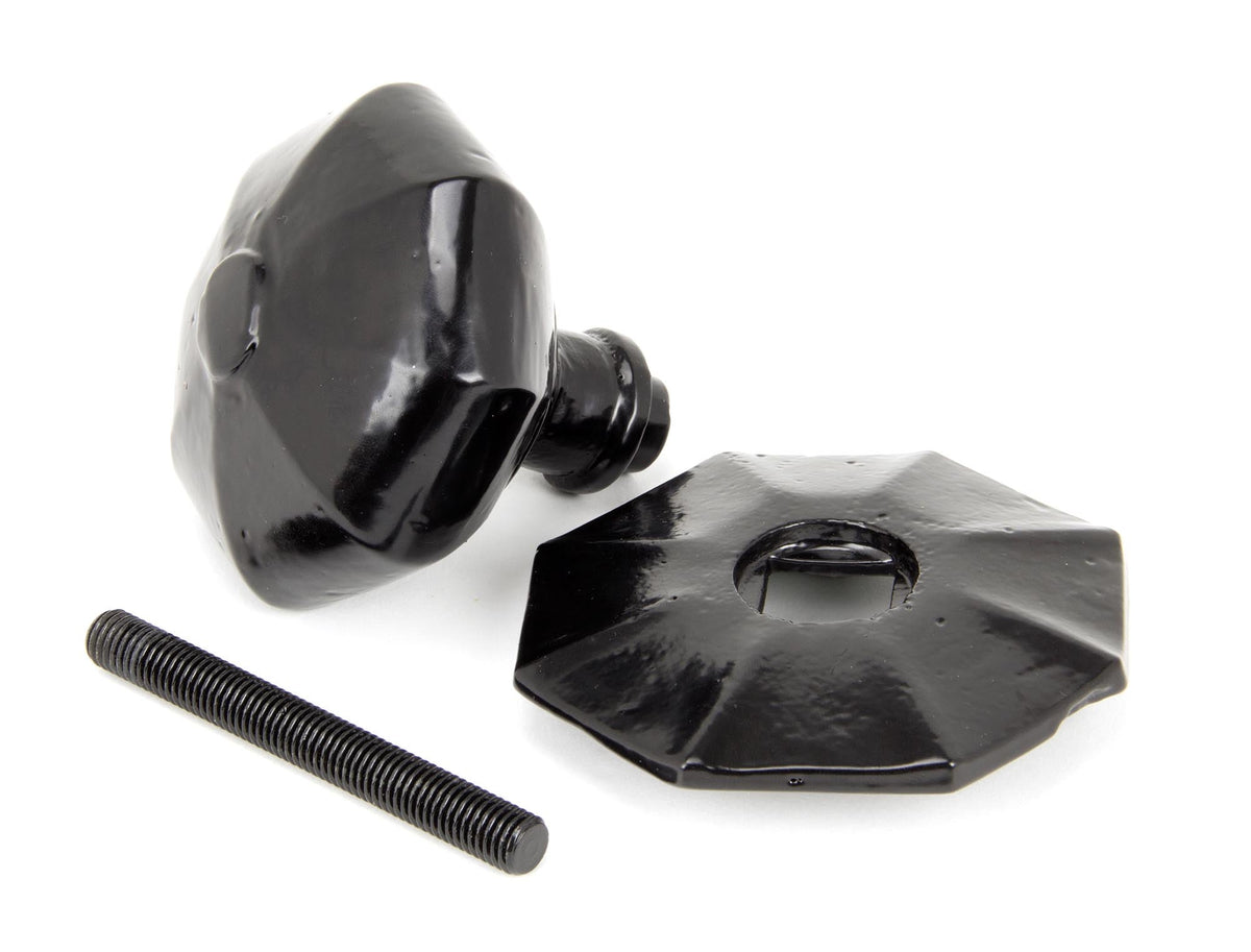 Octagonal Centre Door Knob by From The Anvil