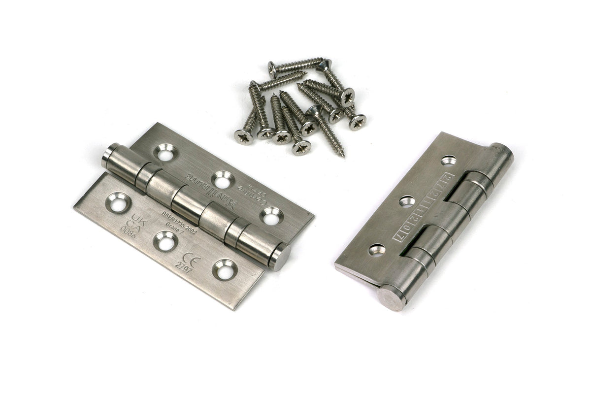 Ball Bearing Butt Hinge (pair) SS by From The Anvil