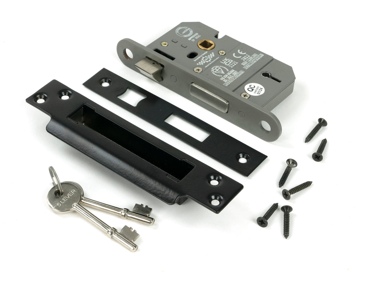 5 Lever BS Sash Lock KA by From The Anvil