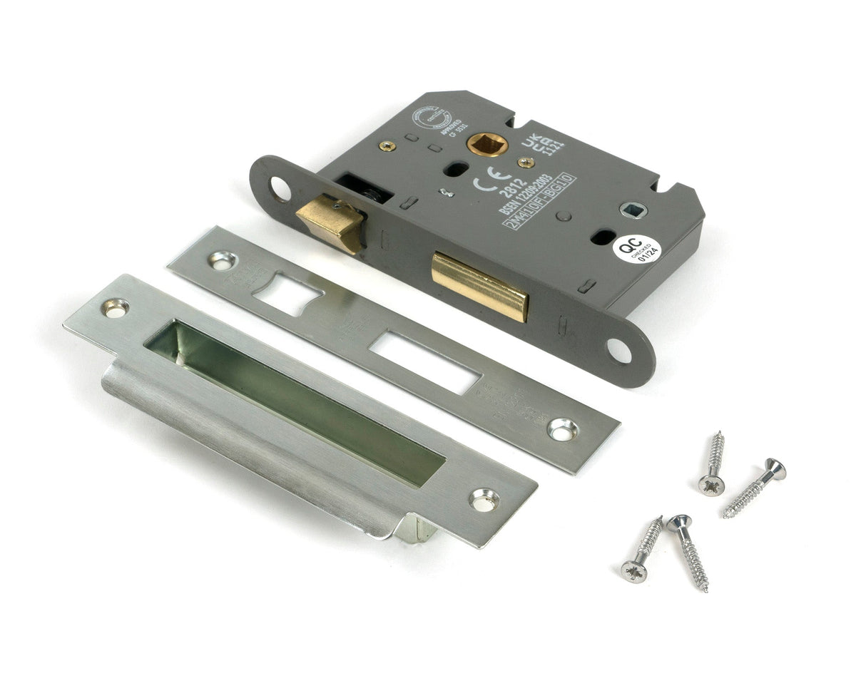Heavy Duty Bathroom Mortice Lock by From The Anvil