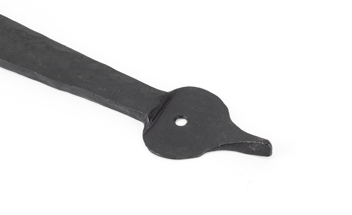 Hook & Band Hinge - Cranked (pair) by From The Anvil