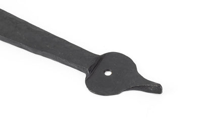 Hook & Band Hinge - Cranked (pair) by From The Anvil