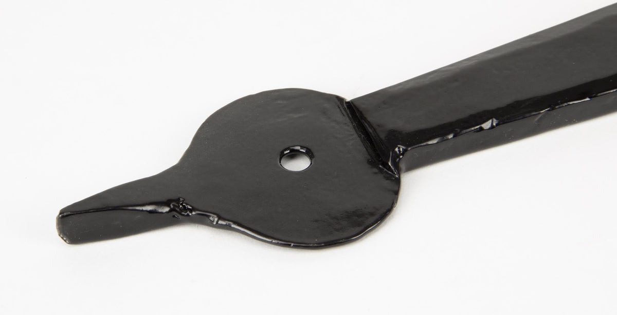 Hook & Band Hinge - Cranked (pair) by From The Anvil
