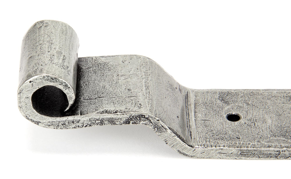 Hook & Band Hinge - Cranked (pair) by From The Anvil
