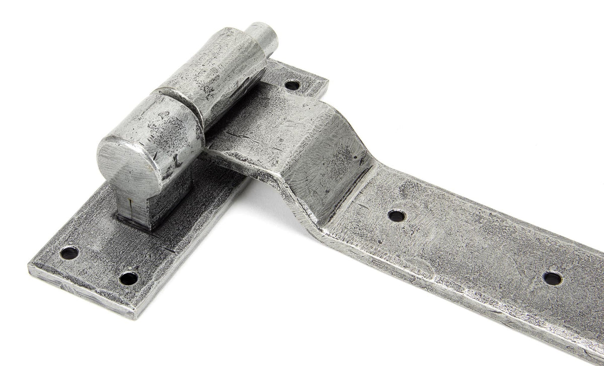Hook & Band Hinge - Cranked (pair) by From The Anvil