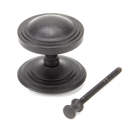 Art Deco Centre Door Knob by From The Anvil