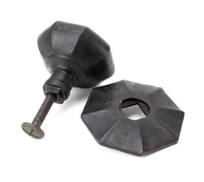 Octagonal Centre Door Knob by From The Anvil