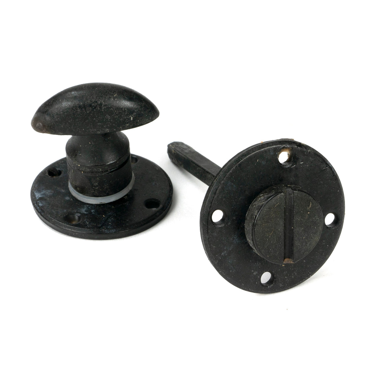 From The Anvil's External Beeswax Round Thumbturn Set