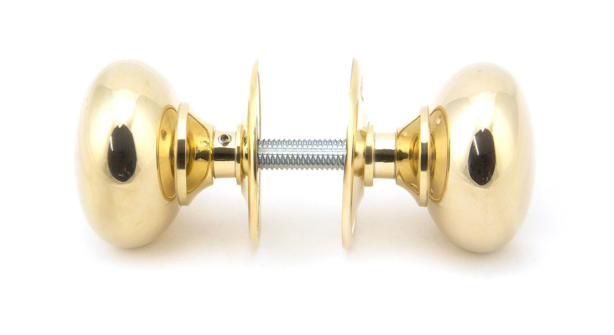 Mushroom Mortice/Rim Knob Set - Large by From The Anvil