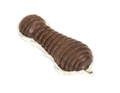 Polished Nickel Beehive Escutcheon by From The Anvil