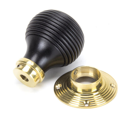 Wooden Beehive Mortice/Rim Knob Set by From The Anvil