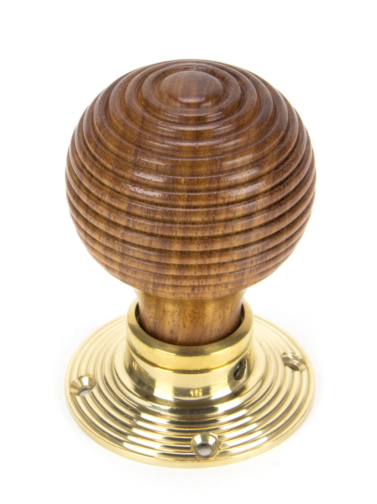 Wooden Beehive Mortice/Rim Knob Set by From The Anvil