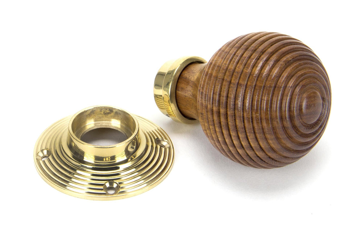 Wooden Beehive Mortice/Rim Knob Set by From The Anvil