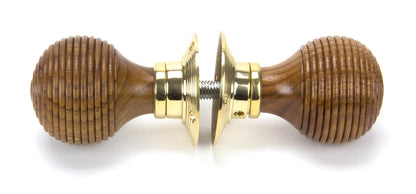 Wooden Beehive Mortice/Rim Knob Set by From The Anvil