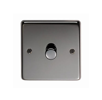 From The Anvil's Black Nickel LED Dimmer Switch
