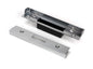 From The Anvil's Satin Stainless Steel ½" Rebate Kit for Euro Dead Lock