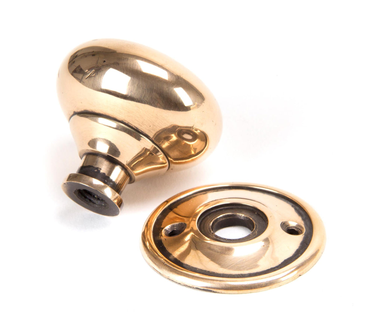 Mushroom Mortice/Rim Knob Set by From The Anvil