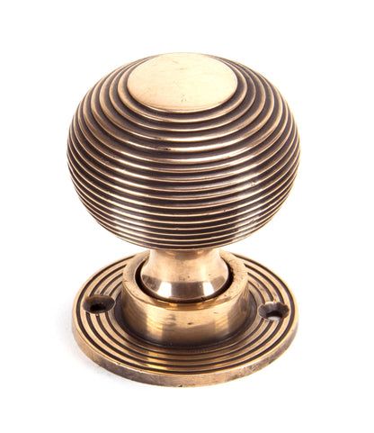 Heavy Beehive Mortice/Rim Knob Set by From The Anvil