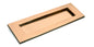 From The Anvil's Polished Bronze Letter Plate
