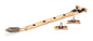 From The Anvil's Polished Bronze Reeded Stay