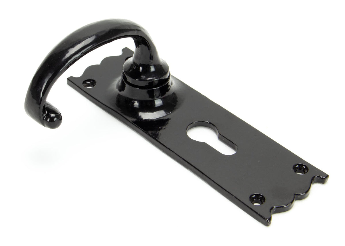 Cottage Lever Euro Lock Set by From The Anvil