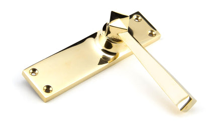 Straight Lever Latch Set by From The Anvil