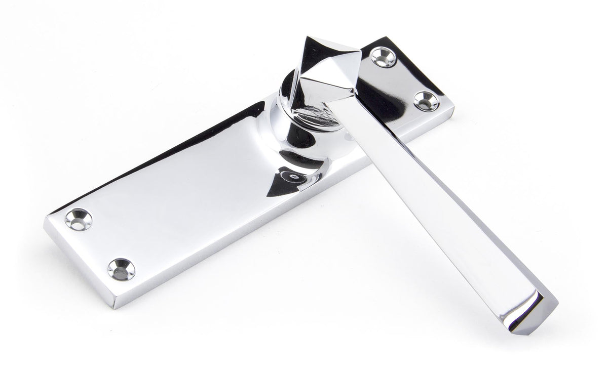 Straight Lever Latch Set by From The Anvil