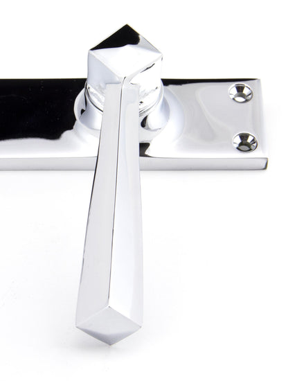 Straight Lever Latch Set by From The Anvil