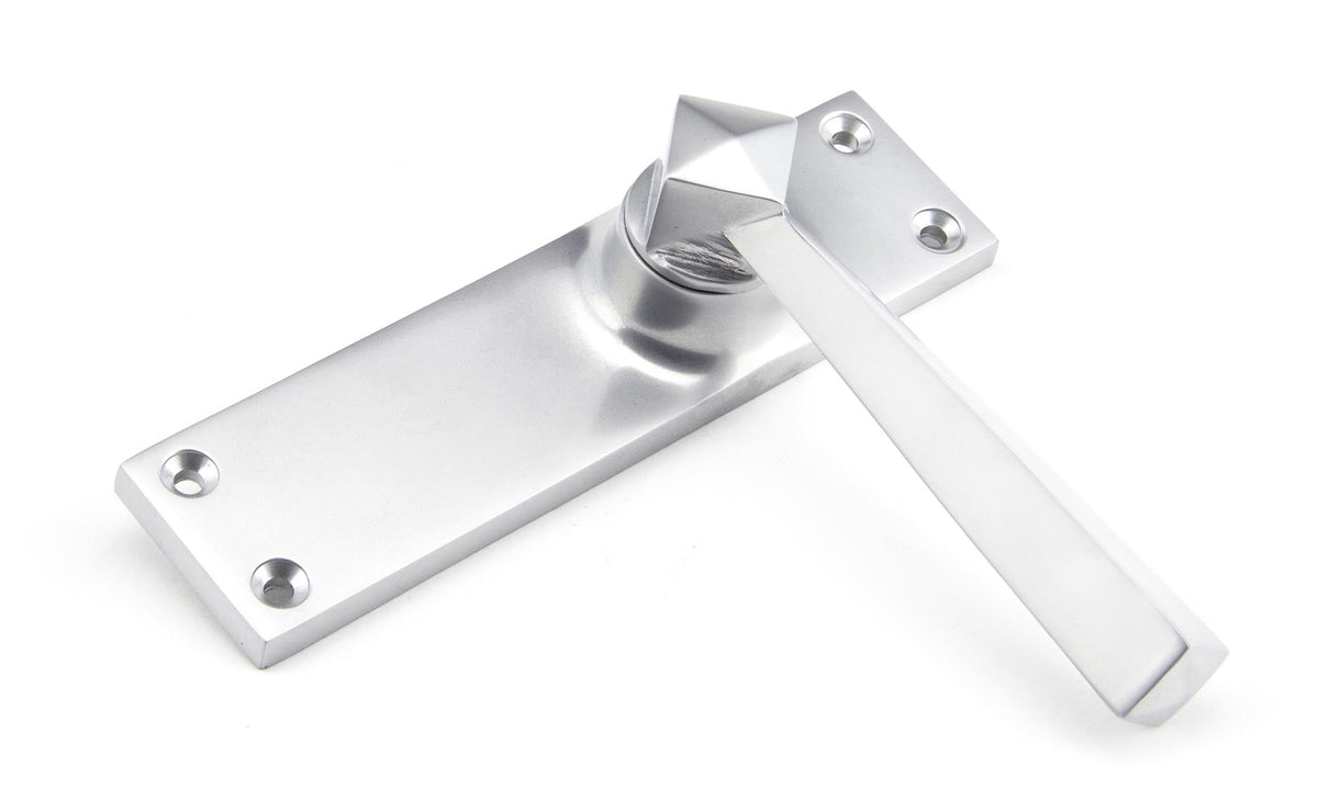 Straight Lever Latch Set by From The Anvil
