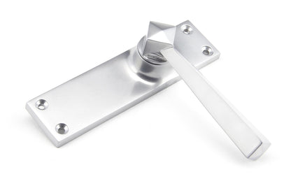 Straight Lever Latch Set by From The Anvil