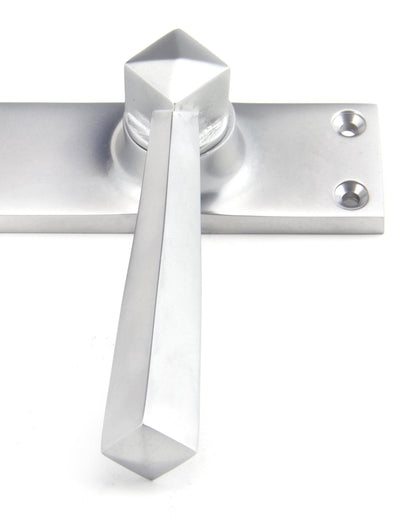 Straight Lever Latch Set by From The Anvil