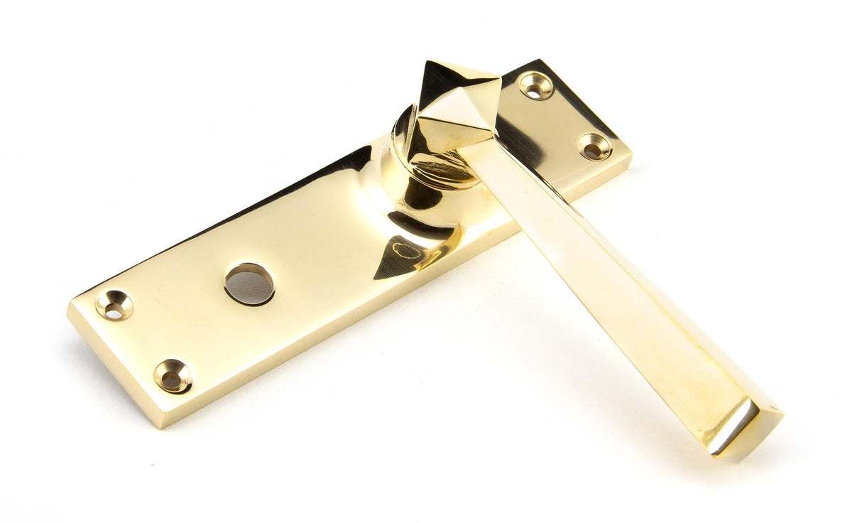 Straight Lever Bathroom Set by From The Anvil