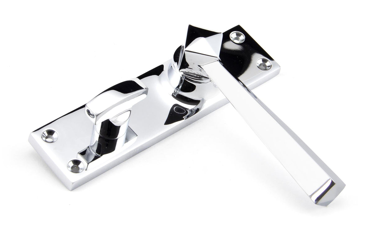 Straight Lever Bathroom Set by From The Anvil
