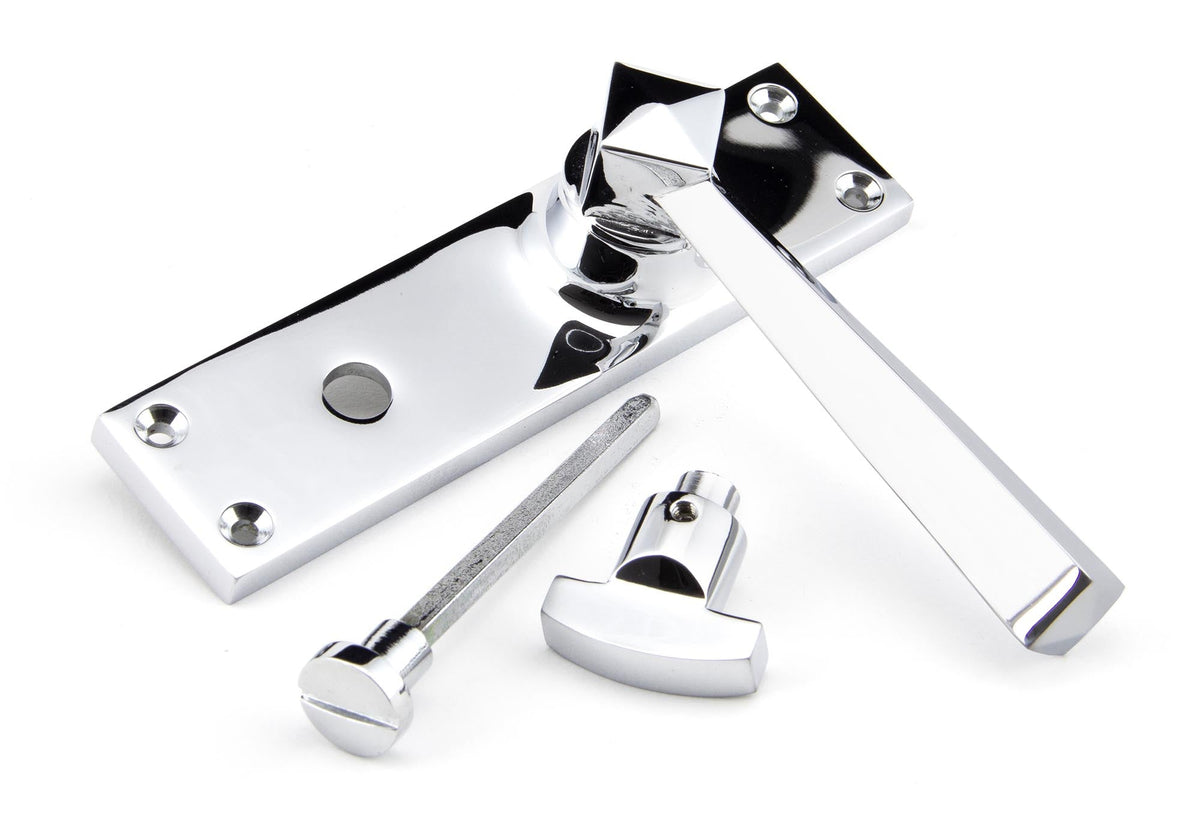 Straight Lever Bathroom Set by From The Anvil