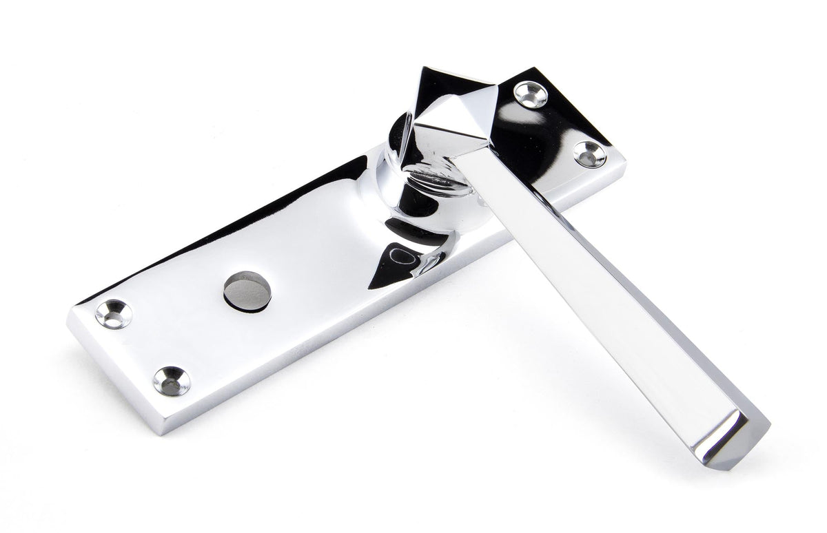 Straight Lever Bathroom Set by From The Anvil