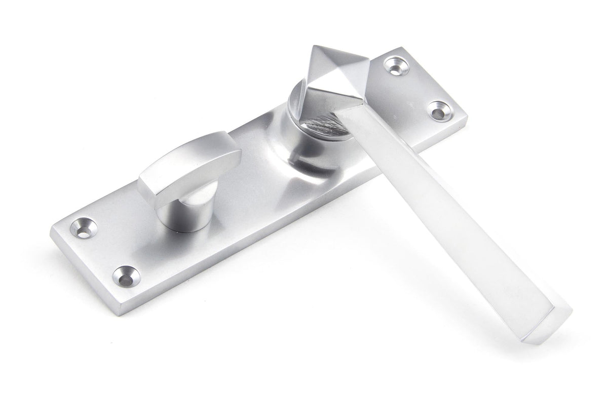 Straight Lever Bathroom Set by From The Anvil