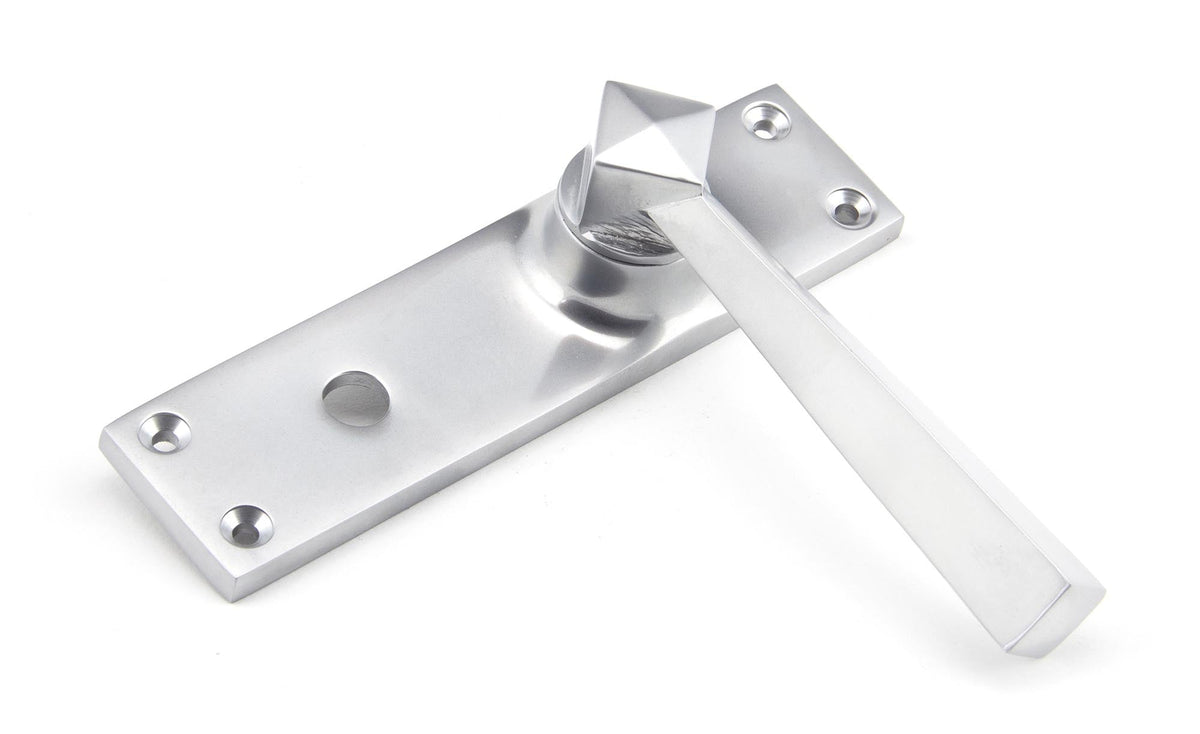 Straight Lever Bathroom Set by From The Anvil