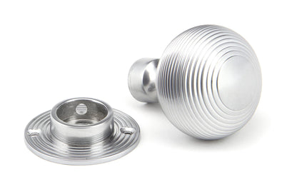 Heavy Beehive Mortice/Rim Knob Set by From The Anvil