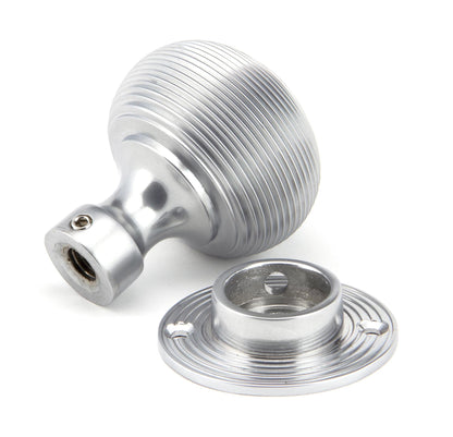 Heavy Beehive Mortice/Rim Knob Set by From The Anvil