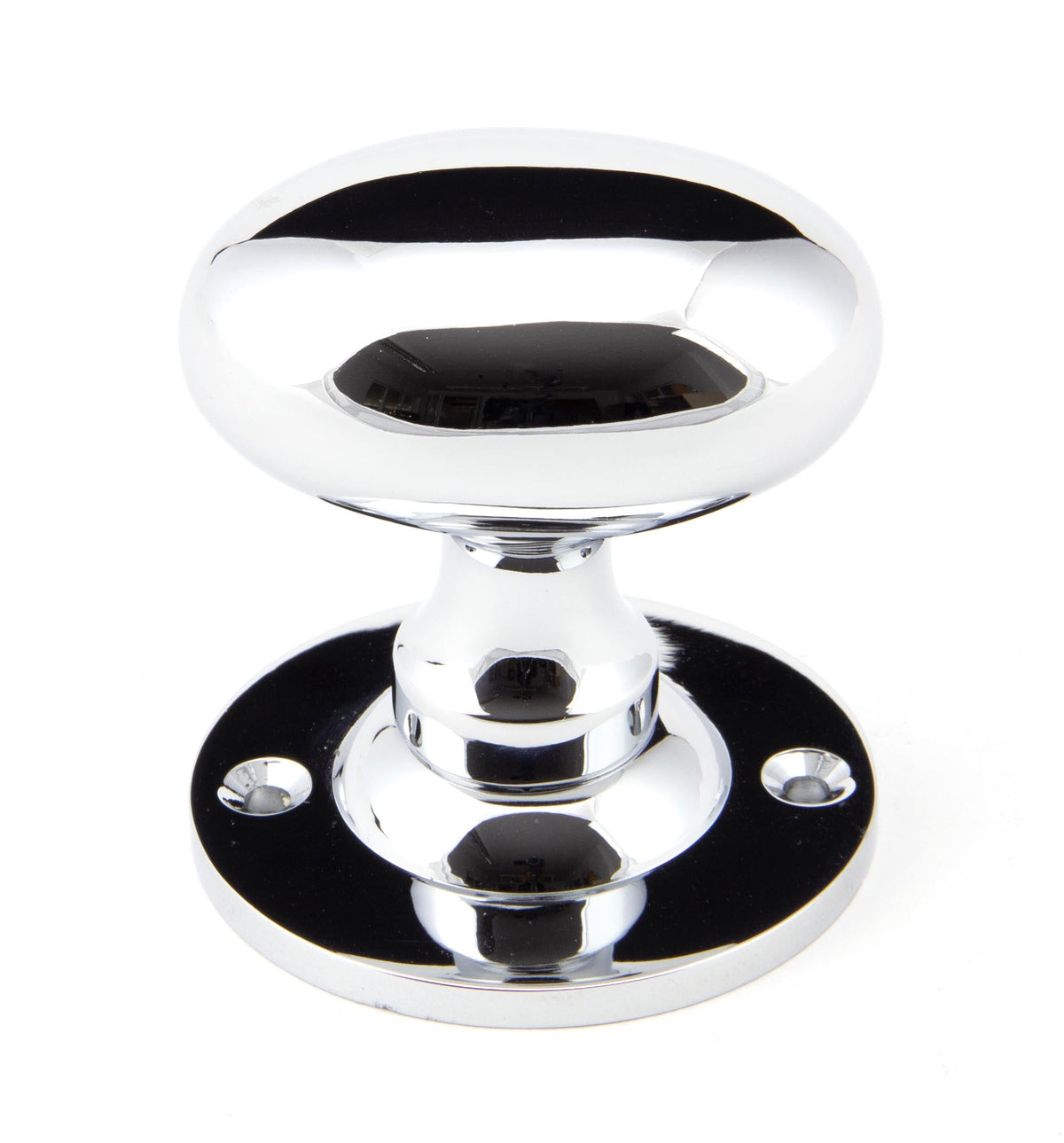 Oval Mortice/Rim Knob Set by From The Anvil