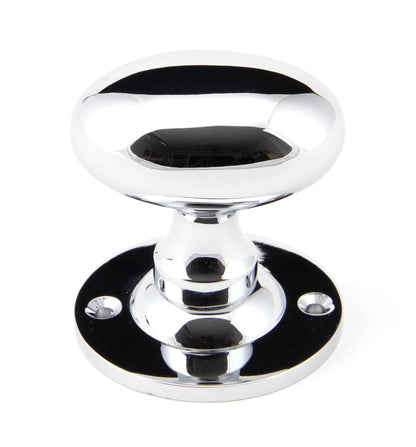 Oval Mortice/Rim Knob Set by From The Anvil