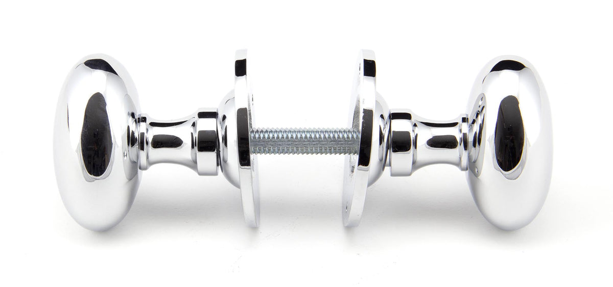 Oval Mortice/Rim Knob Set by From The Anvil