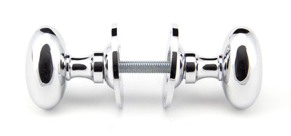 Oval Mortice/Rim Knob Set by From The Anvil