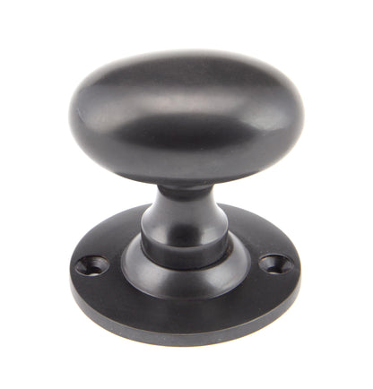 Oval Mortice/Rim Knob Set by From The Anvil