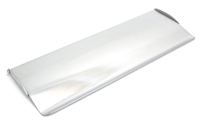 From The Anvil's Satin Chrome Letter Plate Cover