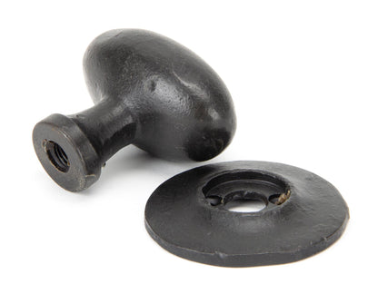 Oval Mortice/Rim Knob Set by From The Anvil