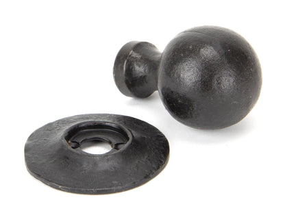 Round Mortice/Rim Knob Set by From The Anvil